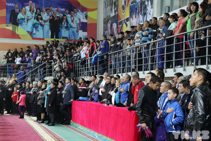 Дворец принимает спортсменов (+фото)