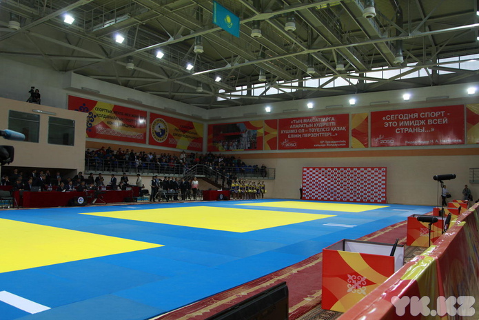 Дворец принимает спортсменов (+фото)