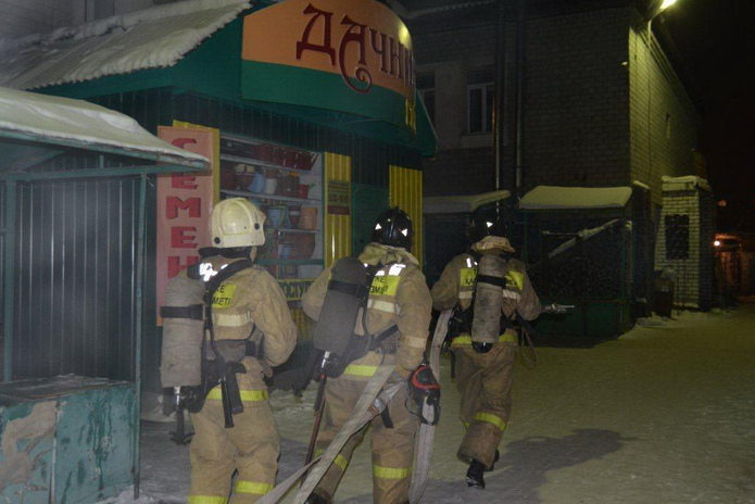 С пожаром справятся (+фото)