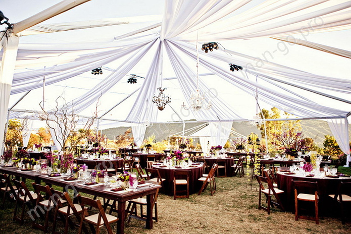 Шикарные свадьбы под роскошным шатром - PR