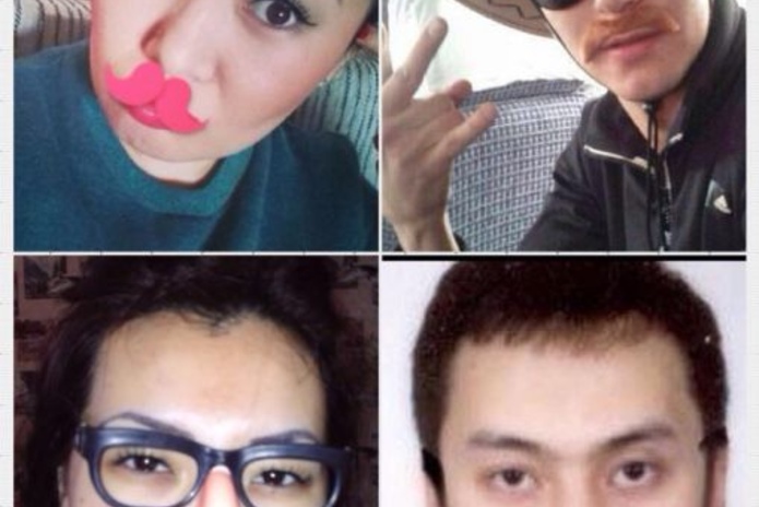 Отметили флешмобом