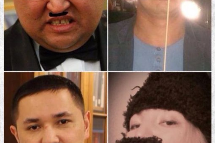 Отметили флешмобом