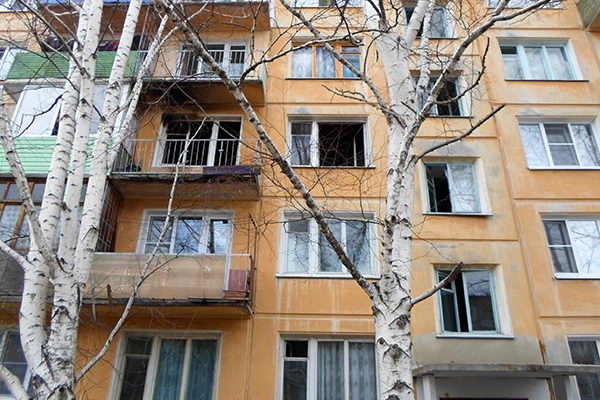 Очередной пожар в жилом доме (+фото)