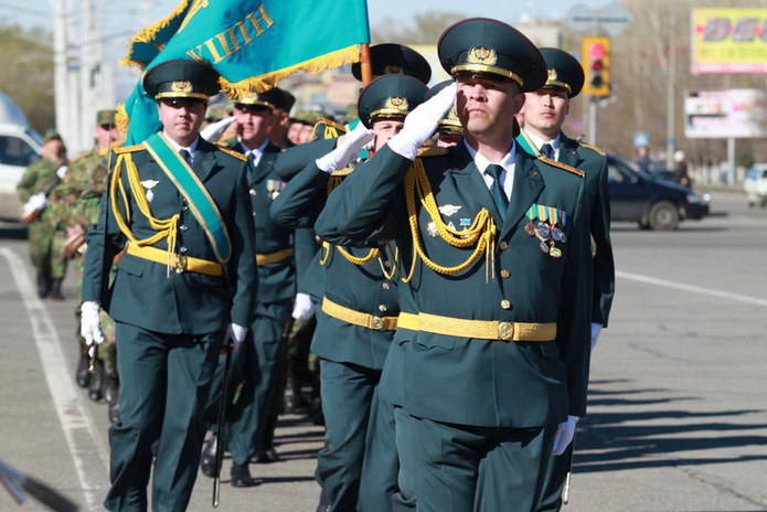 Вручили Боевое Знамя (+фото)
