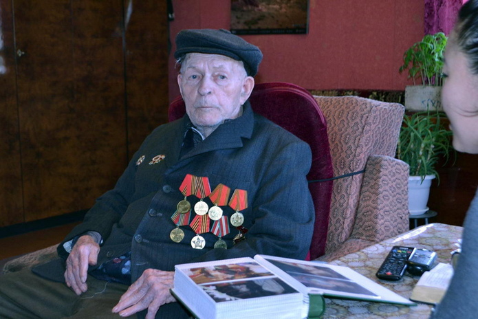 Здесь живёт ветеран