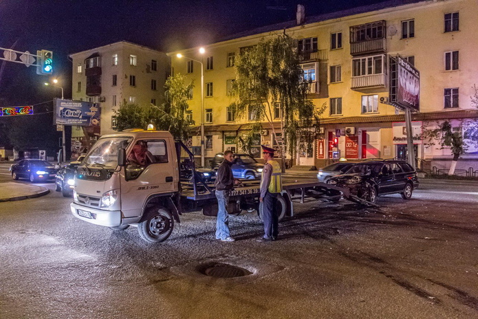 Сбит мотоциклист