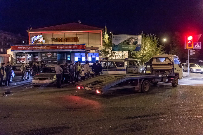 Сбит мотоциклист