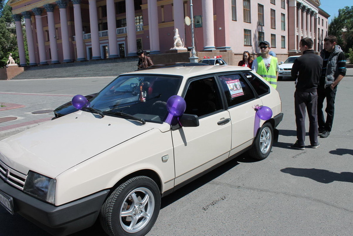 Автопробег за безопасность детей