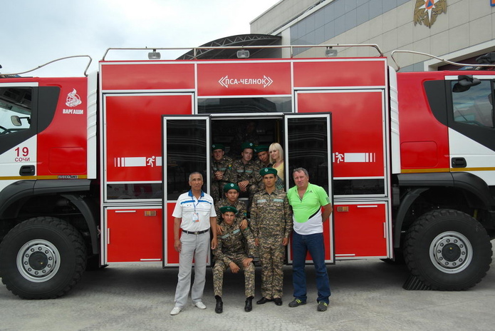 Второе место на слёте