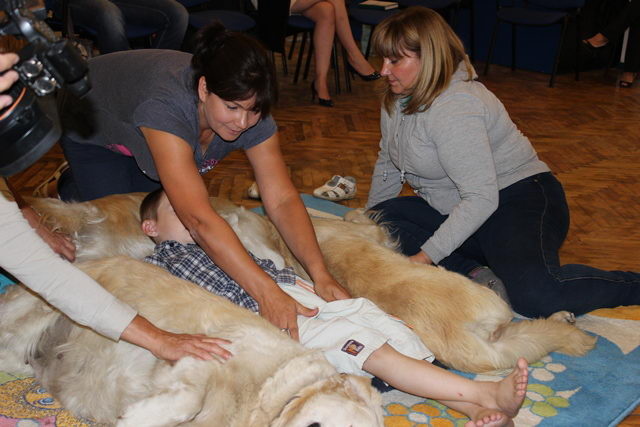 Терапия с собаками