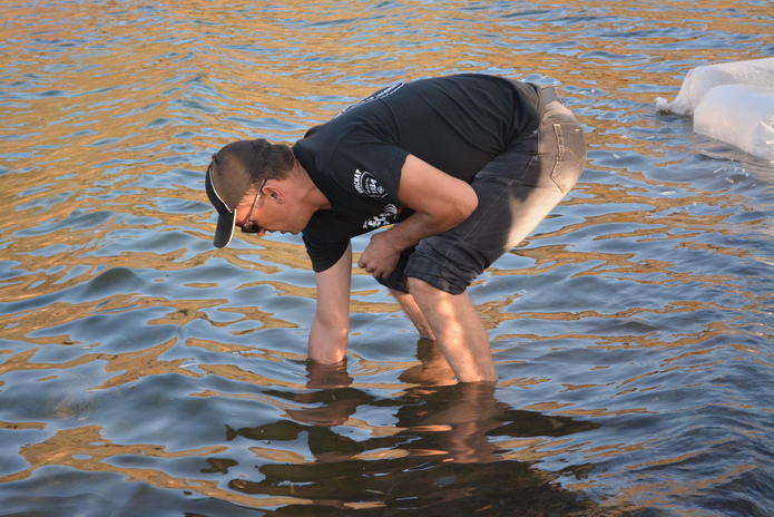 Подводная охота наоборот