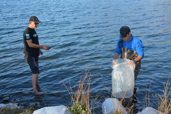 Подводная охота наоборот