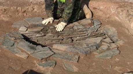 Курганы на хвостохранилище