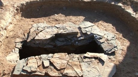 Курганы на хвостохранилище