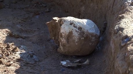 Курганы на хвостохранилище