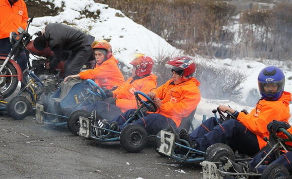 Праздник даже под землёй