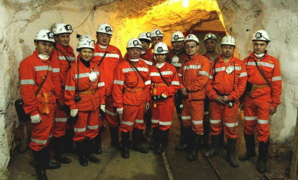 Праздник даже под землёй