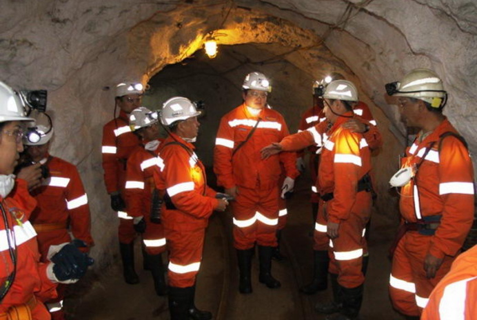 Праздник даже под землёй