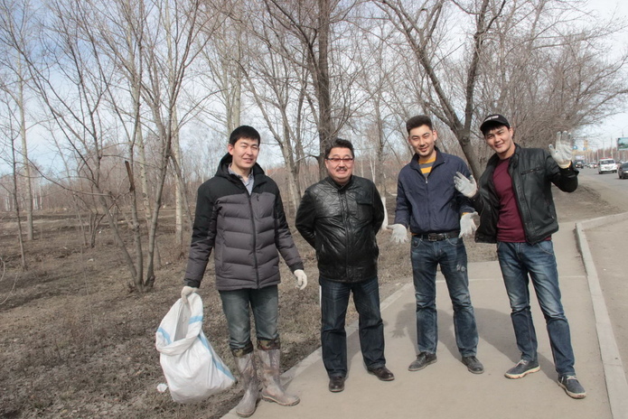 Уборка началась