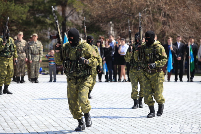 Город встретил Кубок Победы (+фото)