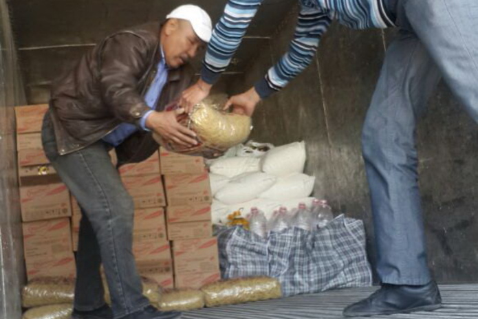 Отправили помощь