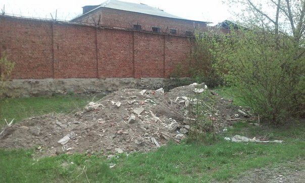 Город в грязи