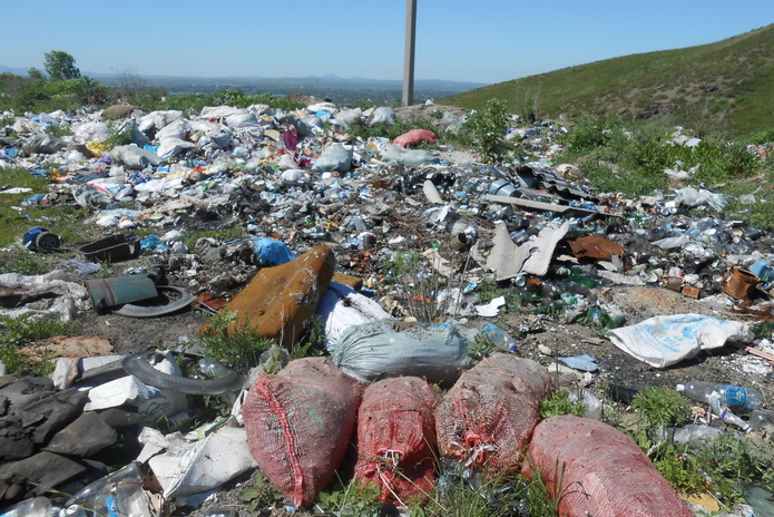 Город в грязи