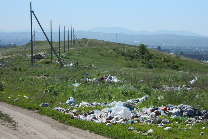 Город в грязи