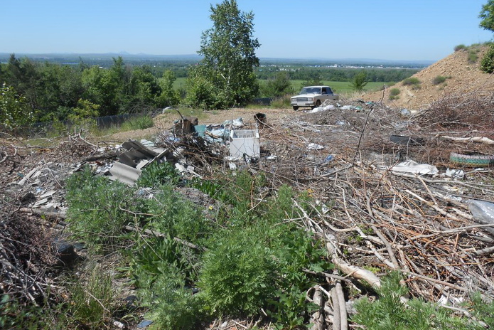 Город в грязи