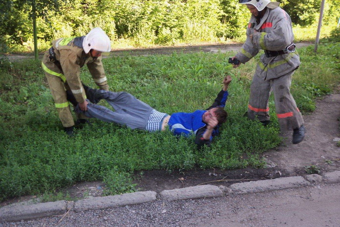 Пострадал из-за ковра (+фото)