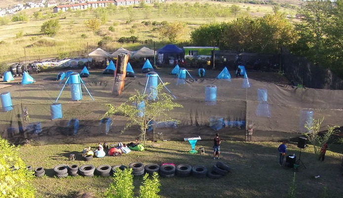 Зрелищный пейнтбол