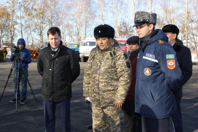 Потушили самолет