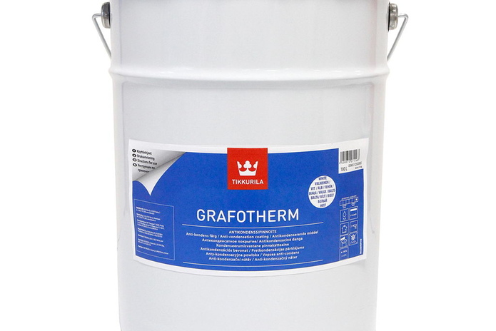 Tikkurila GrafoTherm - обеспечивает защиту от конденсата - PR