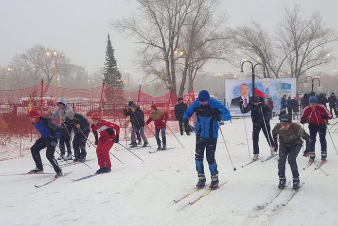 Лыжи поехали