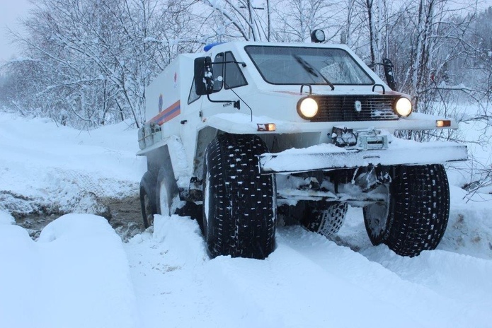Вызволили из снега