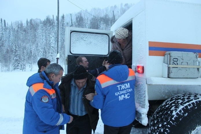 Вызволили из снега