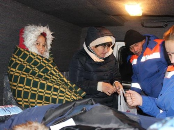 Начала рожать в автобусе