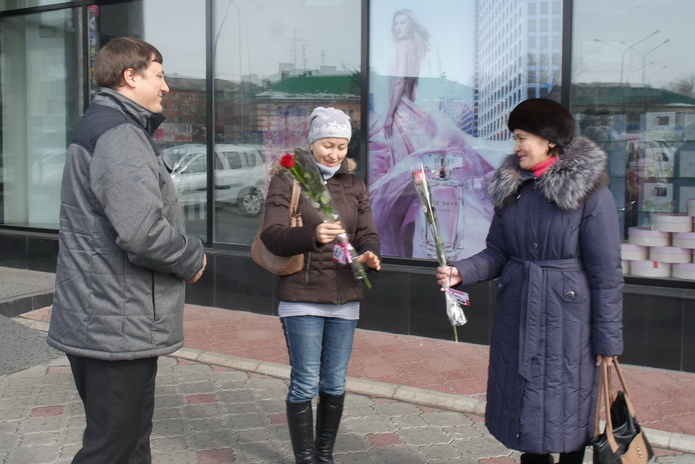 Цветы – дамам - PR