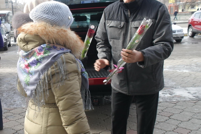 Цветы – дамам - PR