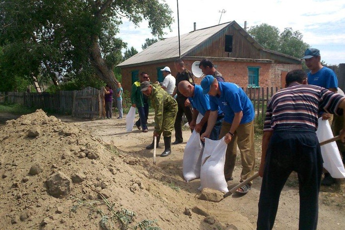 Сильно разлилась