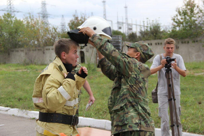 В гости к спасателям