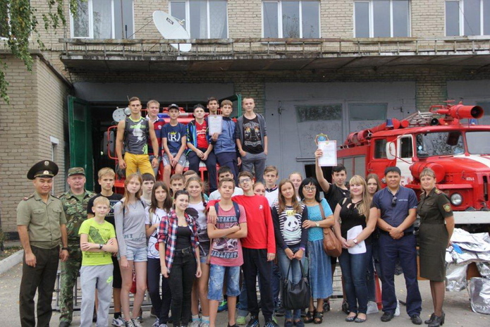 В гости к спасателям