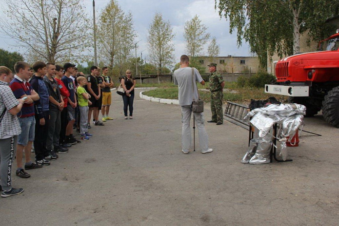 В гости к спасателям