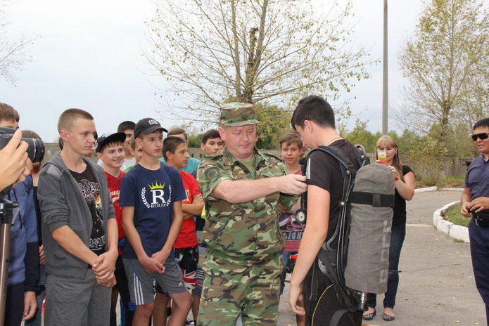 В гости к спасателям