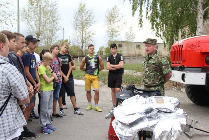 В гости к спасателям
