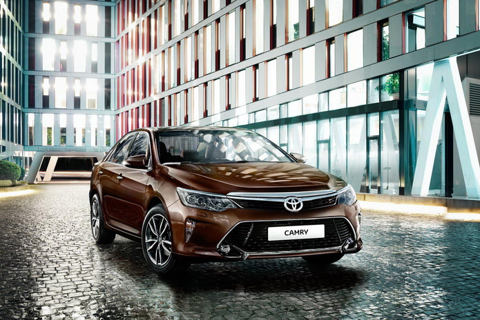 Обновленные автомобили TOYOTA 2017- PR