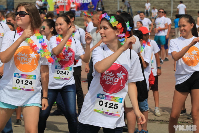 Яркий забег (+фото)