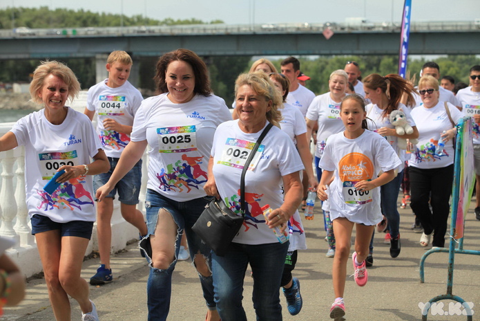 Яркий забег (+фото)