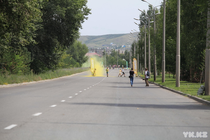 Яркий забег (+фото)