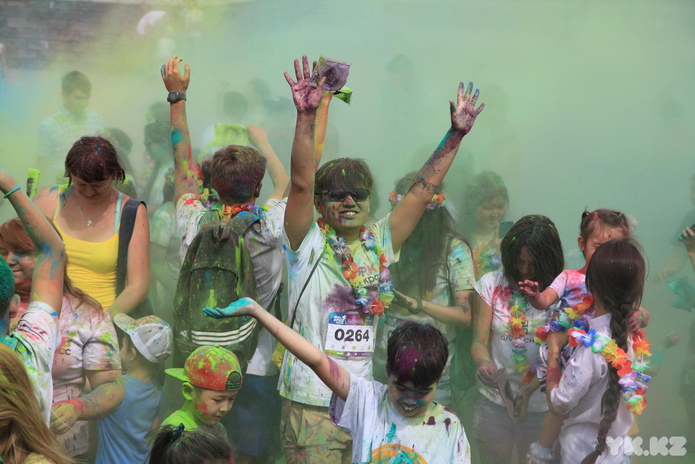 Яркий забег (+фото)